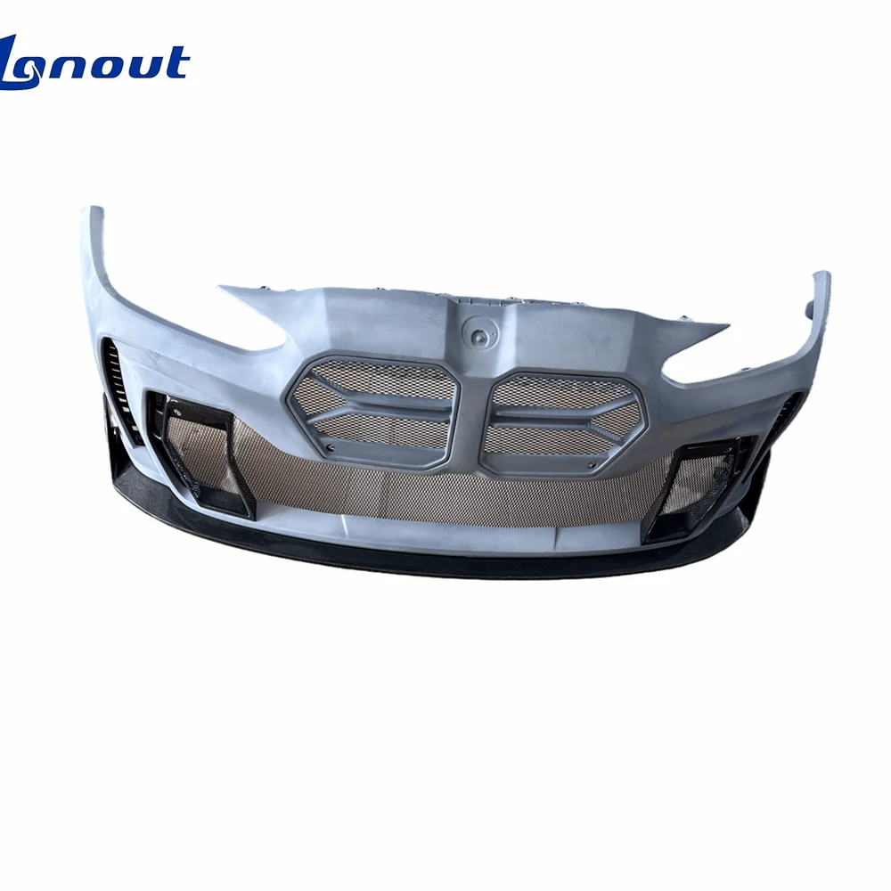 Used for M3 G80 M4 G82 G83 Upgraded Third-generation AD Style Partial Carbon Dry Carbon Fiber Front Bumper