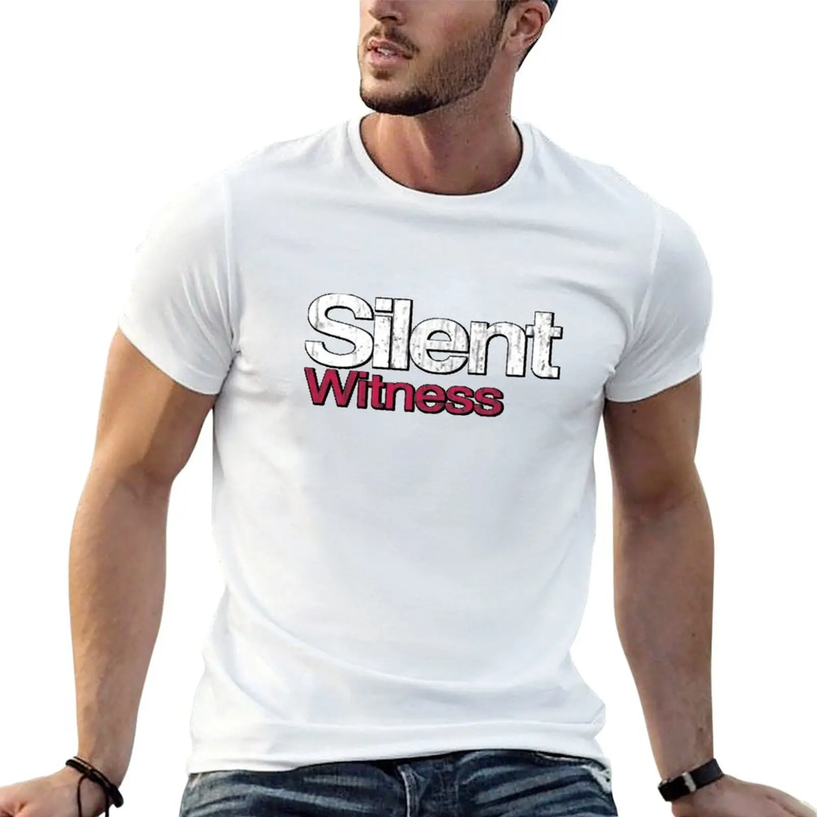 Silent Witness - Logo # 1 T-shirt grande taille à manches courtes, haut décontracté