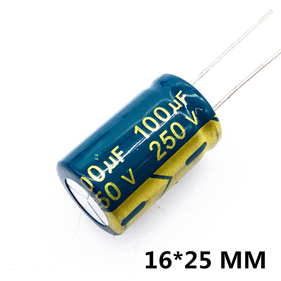 High Frequency Electrolytic Capacitor 250V 20% 250V 4.7UF 6.8UF 47UF 100UF 220UF 330UF 470UF