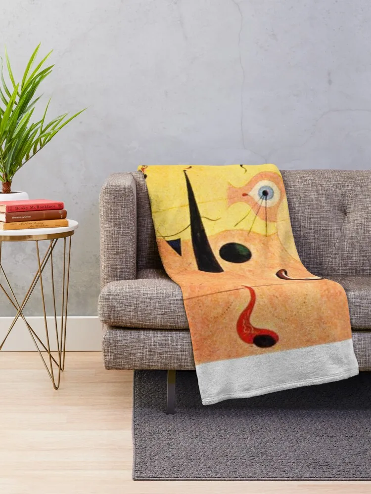 Joan miro Cubism and Abstract Art Throw Blanket manga Blankets For Baby Softest wednesday Blankets