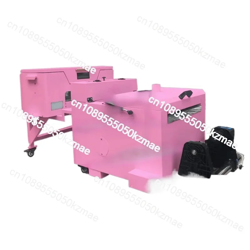 Suitable for 13 inch XP600 pink DTF clothing printer A3 thermal transfer film with powder vibration T-shirt printer DTF