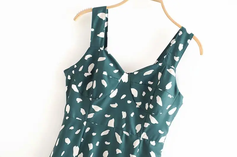 Imprimé rétro coupe ajustée Dr Vaion voyage Sexy haute fente longue Dr Street Sle Svel V Ne été 2020 décontracté Ele