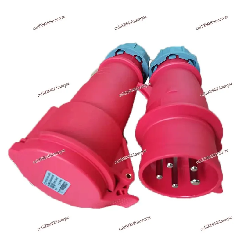 

32A5 pin male and female plug splitter box butt plug connector