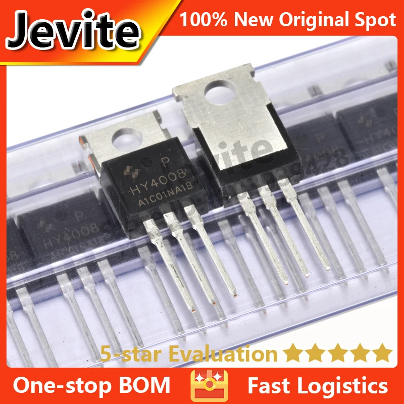 Jevite 100% New Original electronics Controller 10-50 units/lote HY4008 HY4008P TO-220 80V 200A MOSFET transistor