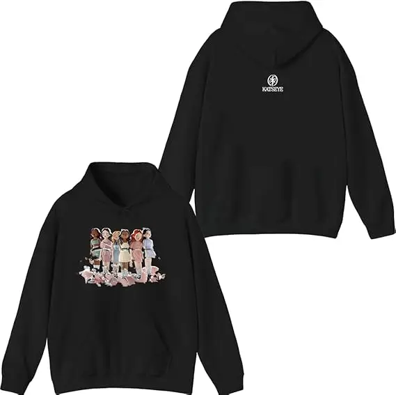 Katseye Merch Aint Aebut sweat à capuche mode sweat à capuche à manches longues pull haut