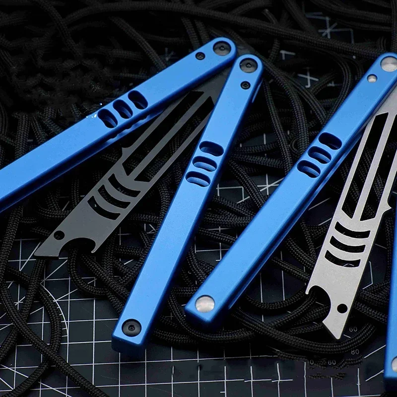 TheOne MAKO Trainer 440 شفرة مقبض ألمونيوم نظام جلبة القناة Jilt استنساخ جيب EDC يتأرجح مجاني