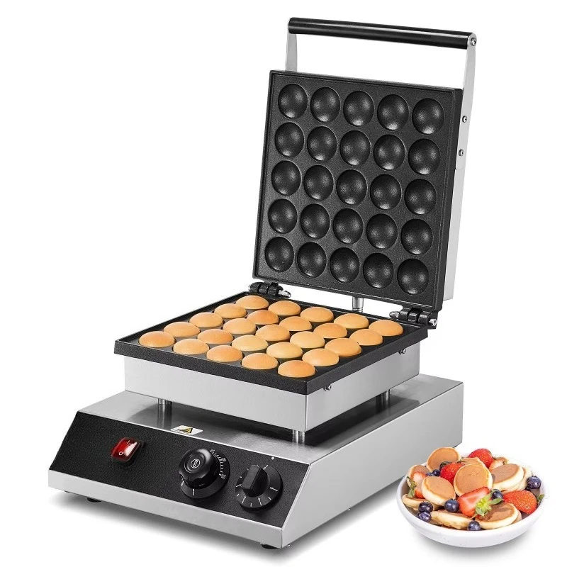 Mini pancake maker, commercial electric pancake maker, adjustable temperature, baking equipment