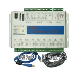 2000KHz Mach3 Mach4 CNC karta sterownika ruchu tabliczka zaciskowa 3/4/6 osi port USB i Ethernet dla kontrolera maszyny CNC