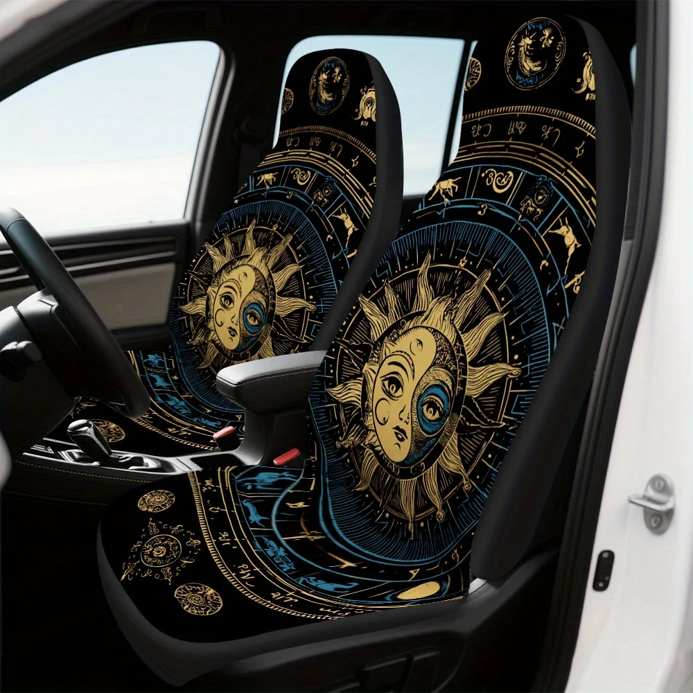 2Pcs Zodiac Constel… - image