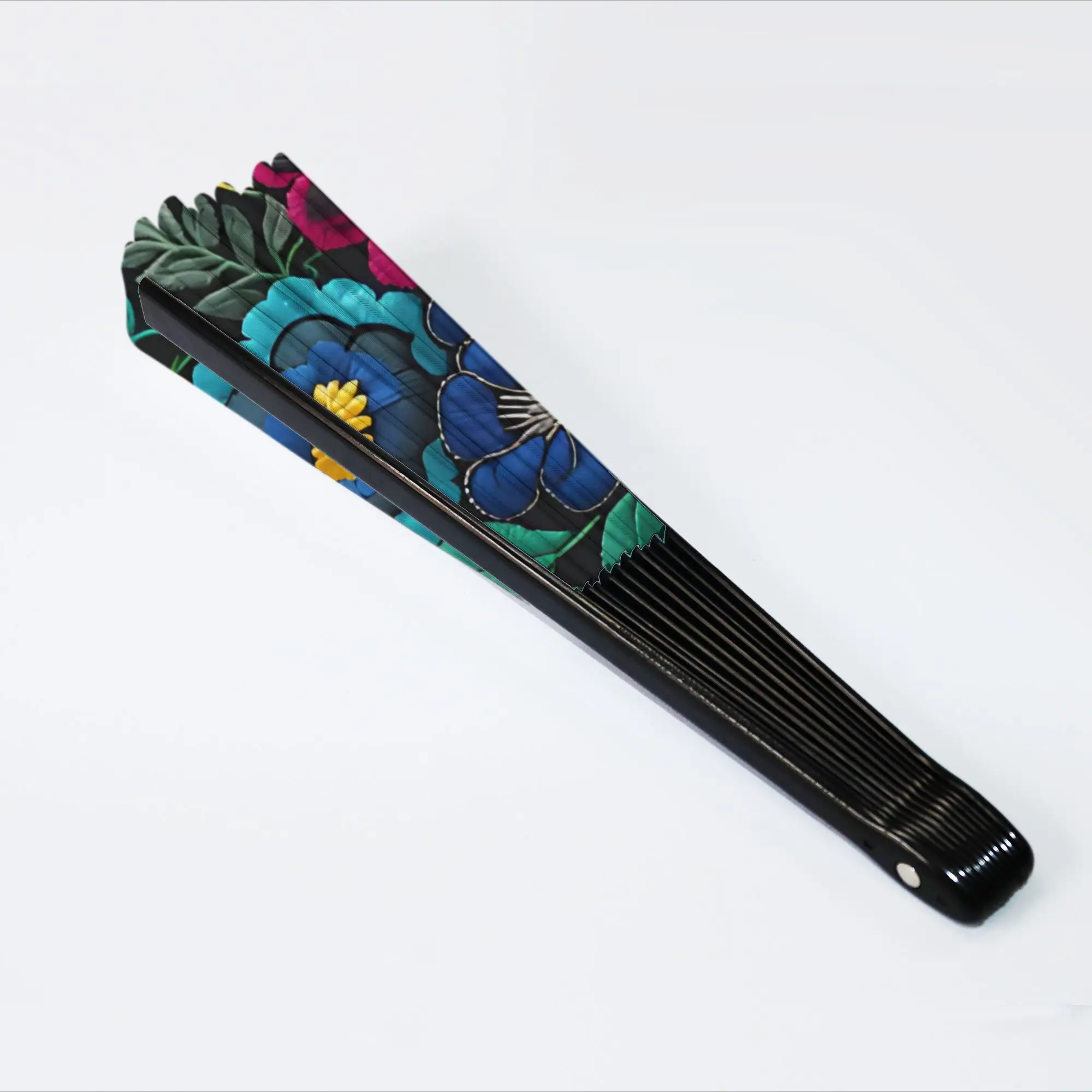 Mexican Spanish Flower Folding Fans Foldable Fan Easy to Carry