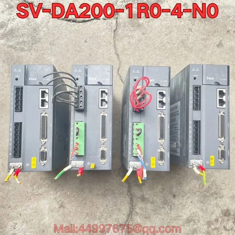Second-hand SV-DA200-1R0-4-N0 servo drive function test is normal Latest prices for August 2026