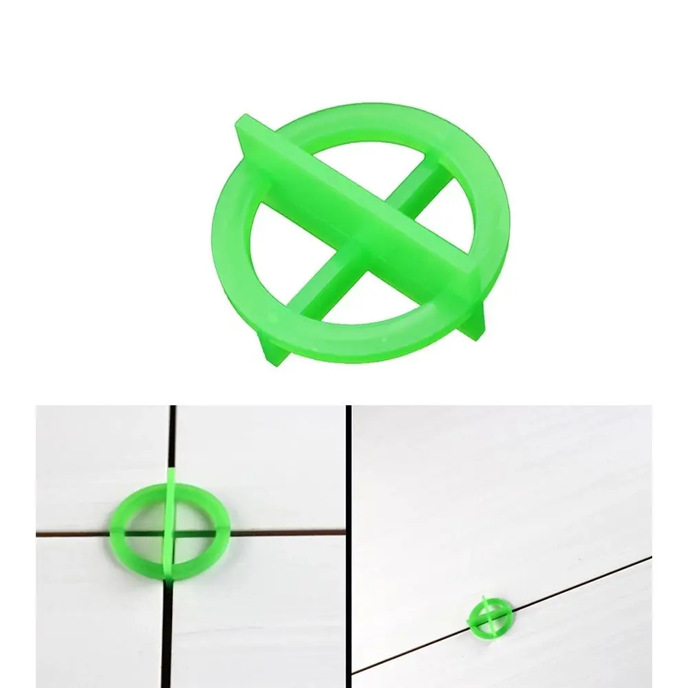 100Pcs Green or White 1.5mm 2mm 3mm Reusable Tile Cross Wedge For Flooring Wall Tile Carrelage Leveling System Leveler