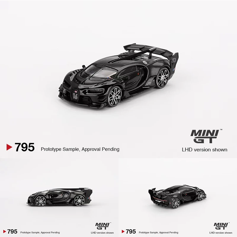 

PreSale MINIGT 795 1:64 BGT Vision Gran Turismo VGT Black Diecast Model Collection Toys