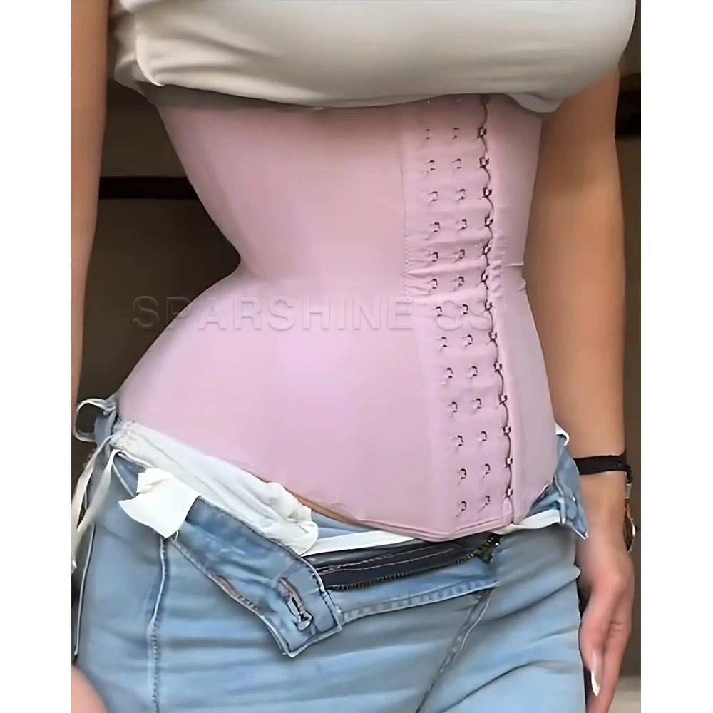Fajas Reductoras Women Waist Trainer Corset Bone Body Shaper Tummy Control Cincher Workout Girdle Slimming Belt Hourglass Figure