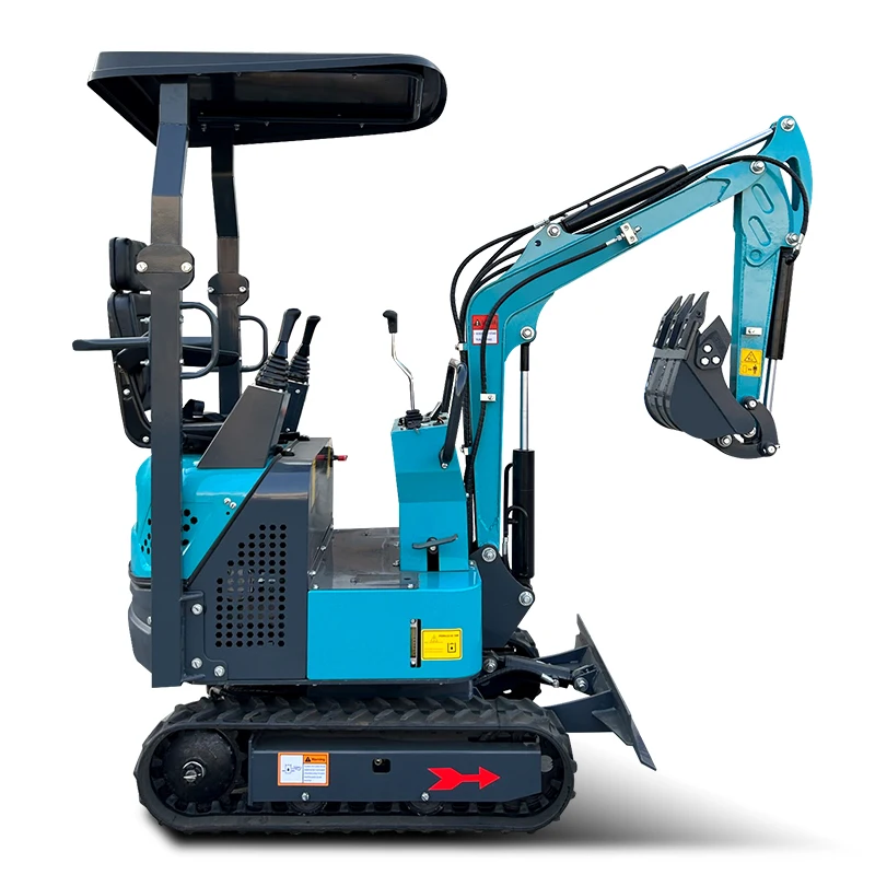 حفارة صغيرة مجنزرة ديزل جديدة مخصصة 1.5 طن للمنزل المزرعة متعددة الوظائف مع ملحقات ضمان لمدة سنة واحدة