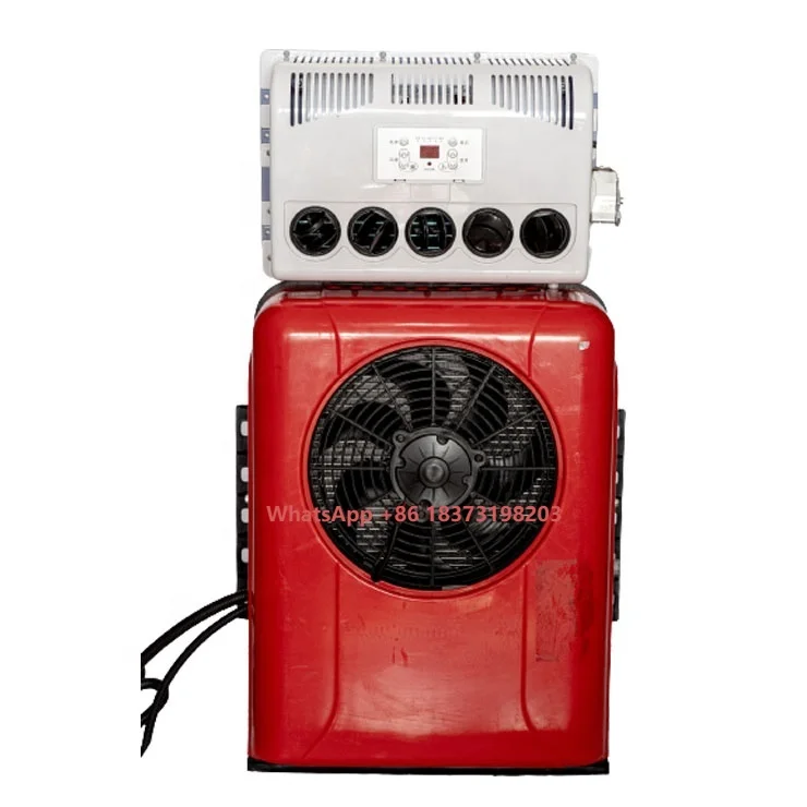 

2 Pc Car air Van Rooftop Parking Heater and Truck air Conditioner Dc Generator 1000w