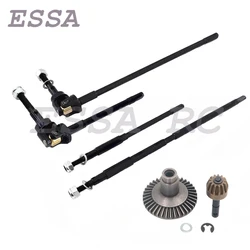 RC 1/10 ROCK CAR HD Steel Universal AR60 Front Rear Axle Shaft CVD Gear For AXIAL Wraith 90018 90045 90056 RR10 SMT10 Upgrade