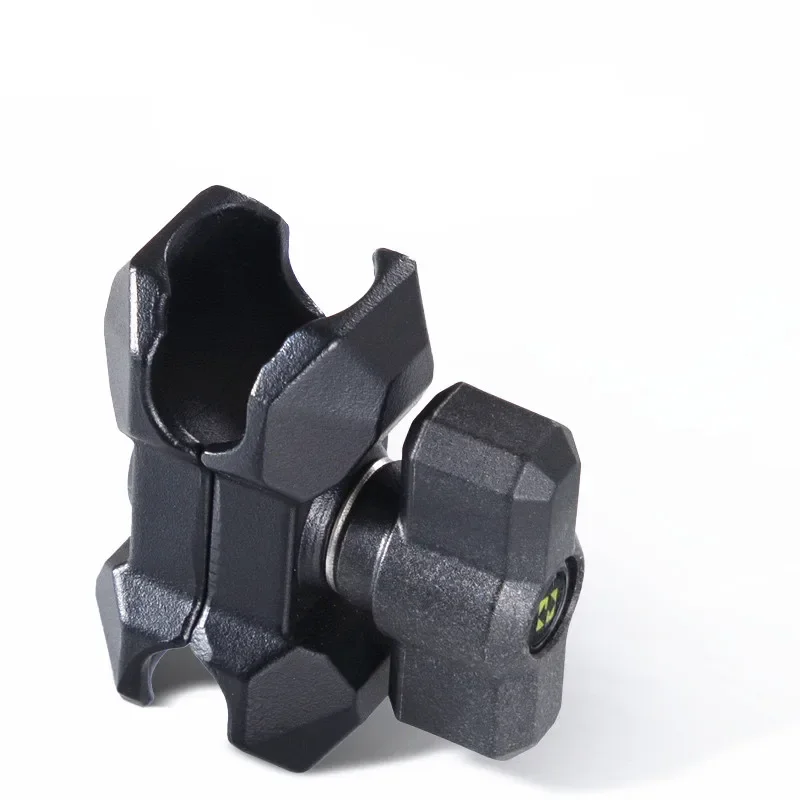 Diebstahlsicherer Doppelsockelarm aus Aluminiumlegierung, kompatibel mit Halterungen der Größe B, 1 Zoll Kugelmontagesockel und Fahrrad- und Motorrad-Telefonhalter