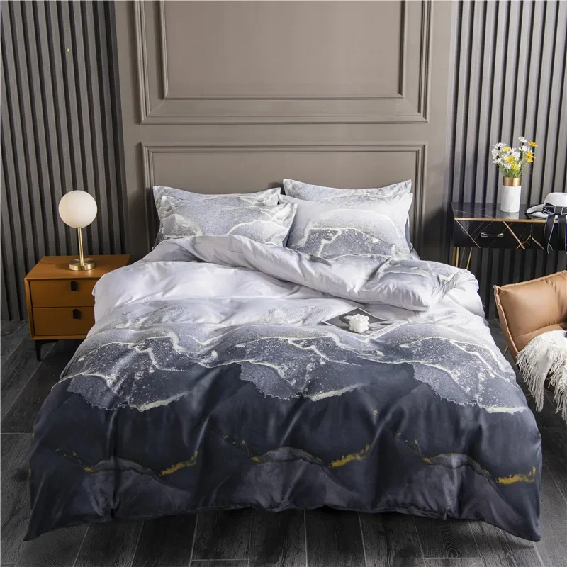 

Marble Pattern Design Pattern Duvet Cover Pillow Case Bedding Set Quilt Pillowcases Home Bedclothes Multi Size