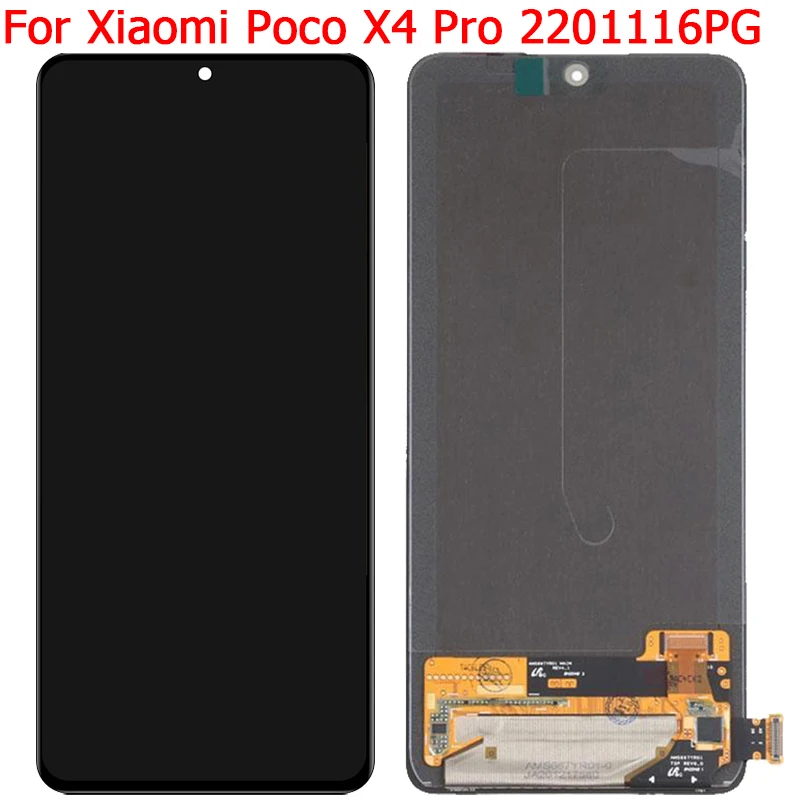 

6.67" Original For Xiaomi Poco X4 Pro 5G Display LCD Screen With Frame For Poco X4 Pro LCD Display Touch Screen Digitizer Panel