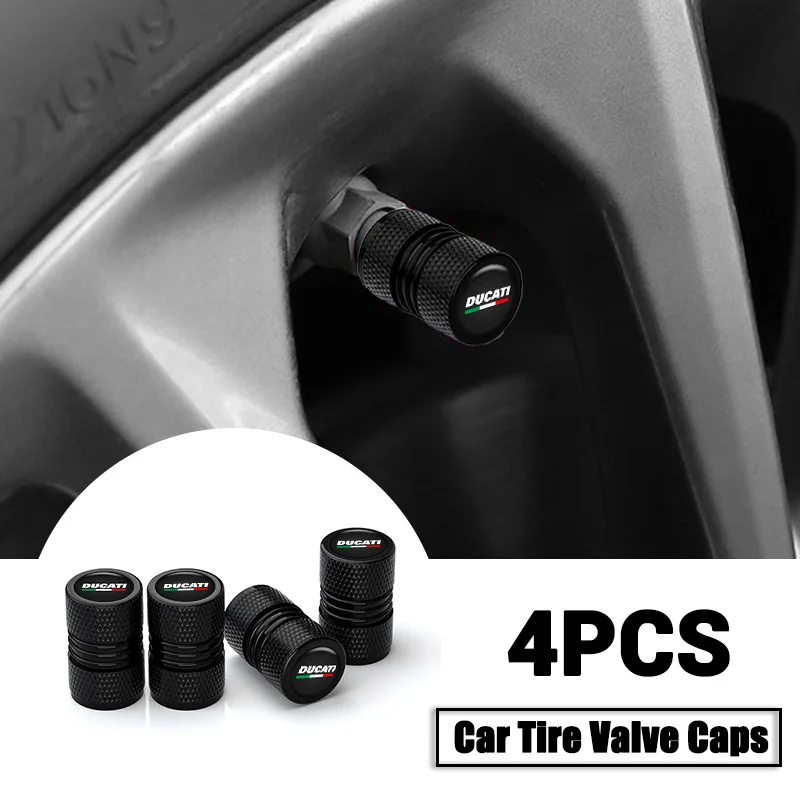 For Ducati Panigale Scrambler MONSTER 695 796 Accessories Harley New Motorcycle CNC Aluminum Tire Valve Air Port Stem Cover Cap