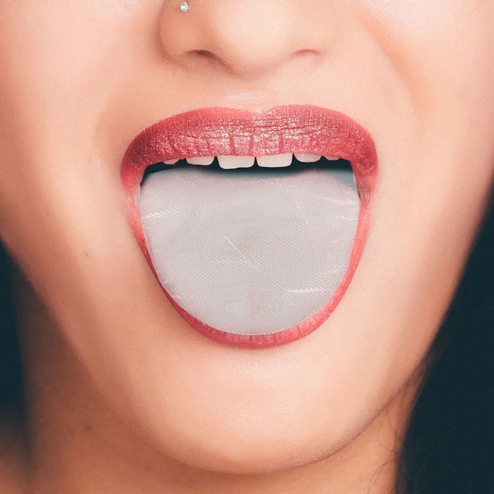 

120Pcs Non-Bitter Tongue Sleeve Disposable Medicine Cover Secure Fit for All Ages Tongue Cover Non-Bitter Medicine Sleeve