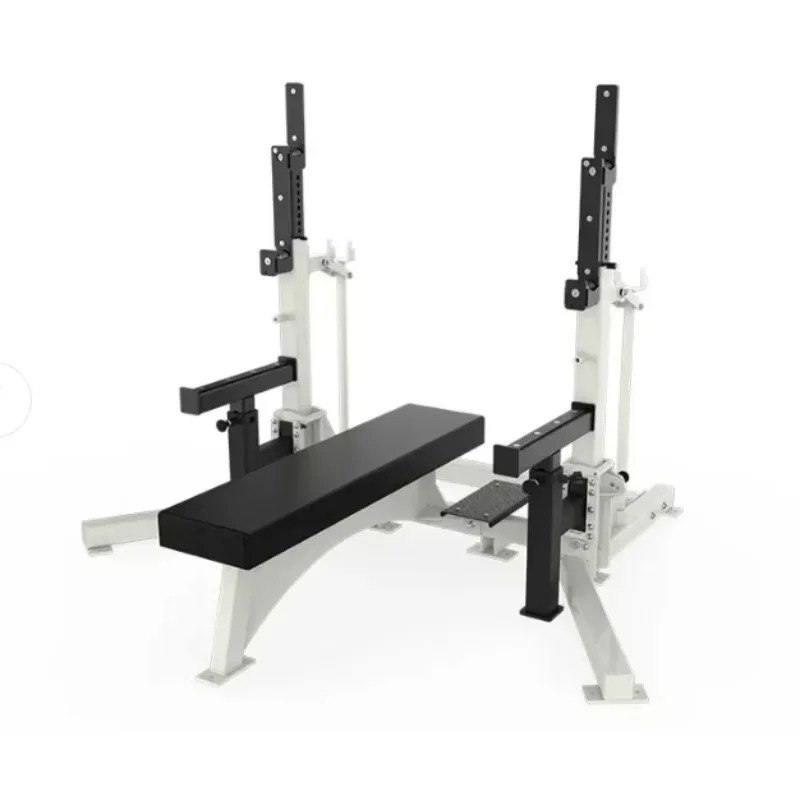 Multifunctional Adjustable Flat Bench Press Reliable Half Frame Squat Rack For Home And Gym Strength Fitness New Arrival