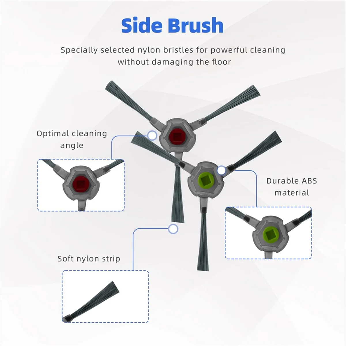 AIRROBO P20 로봇 진공 청소기 교체 예비 부품 액세서리 용 A24P 교체 부품
