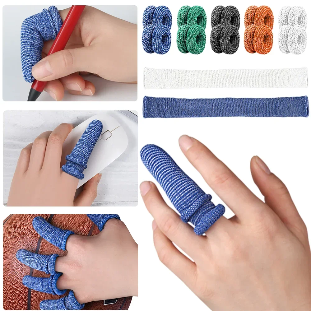 10Pcs Fingers Tubular Bandage Fingers Fixation Sports Safety First Aid Kit Tubular Care Bandage Sports Protective Bandage