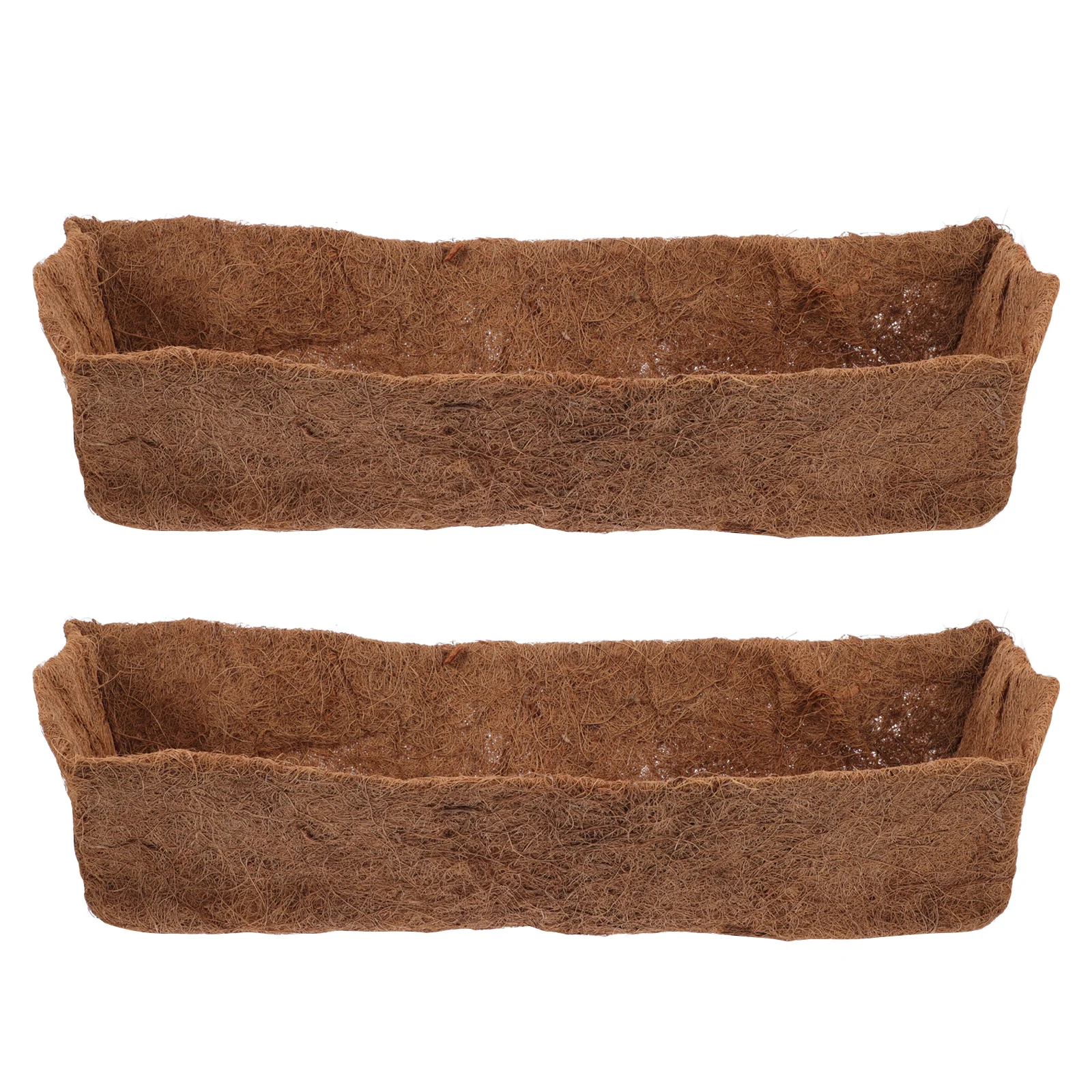 

2 Pcs Coconut Palm Pots Garden Plants Planter Indoor Balcony Vegetables Halloween Creative Breathable Self Absorption Water