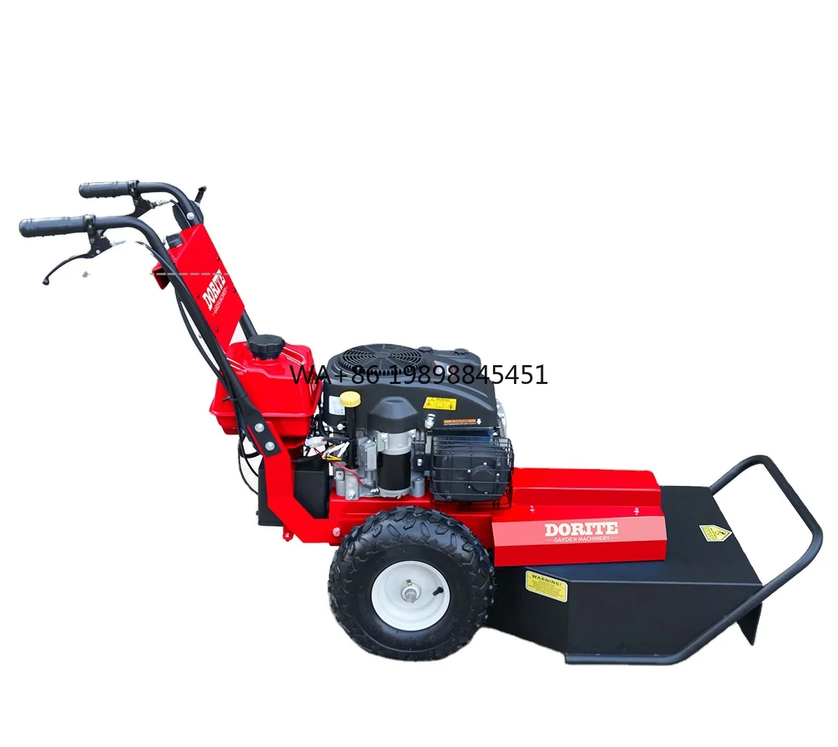 

2024 New Field Brush Cutter 20.5 Inch Width Walk Behind Electric Key Start Garden Grass Brush Mower