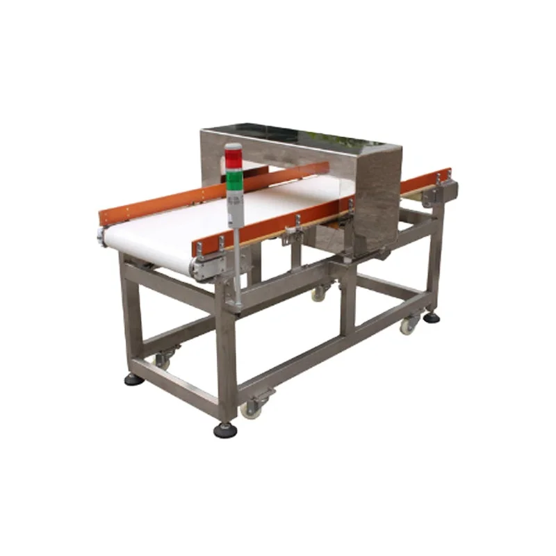 High Sensitivity Automatic Belt Conveyor Metal Detector for Food Detection in the Steel and Plastic Industries