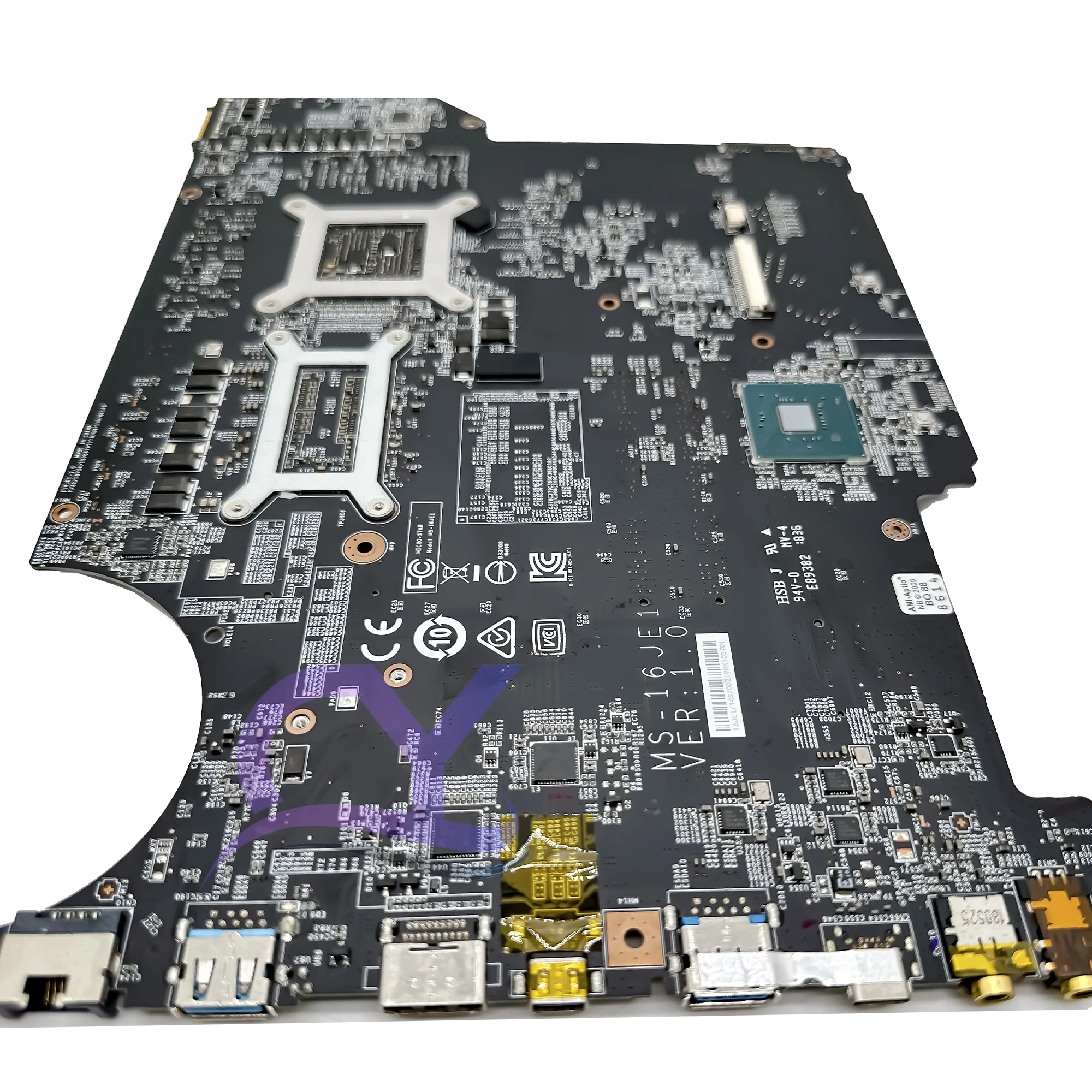 Imagem -04 - Placa-mãe do Portátil para Msi Ms16je1 Ms-179e Ms-16je Gv72 8re007 Sr3yy Sr3z0 I58300h I79750h Gtx1060 3gb 100 Testado