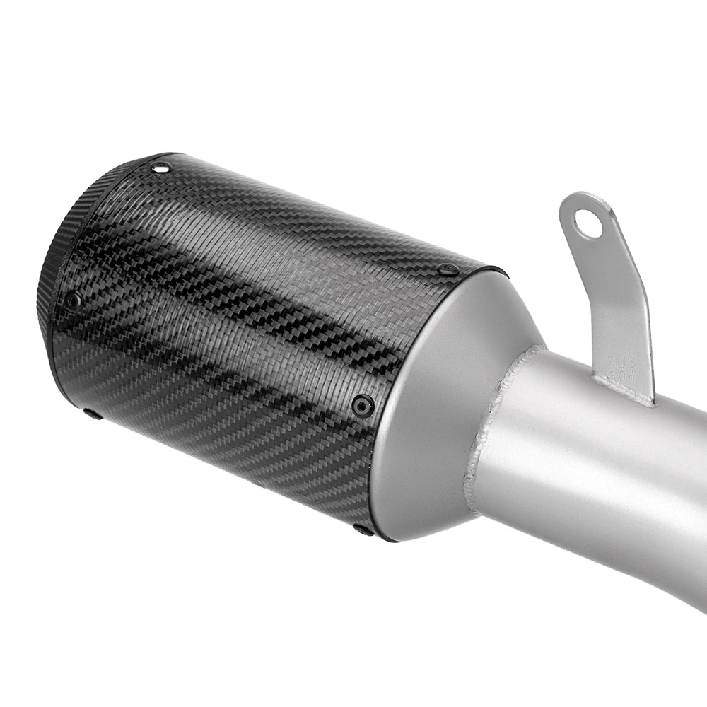 

Rafesno Carbon fiber exhaust pipe for Z900 2017-2021 modified exhaust pipe slip on