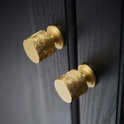 Solid Brass Furniture Handles New Chinese Cabinet Knobs and Handles Kitchen Cabinet Closet Door Pulls Dresser Drawer Knobs