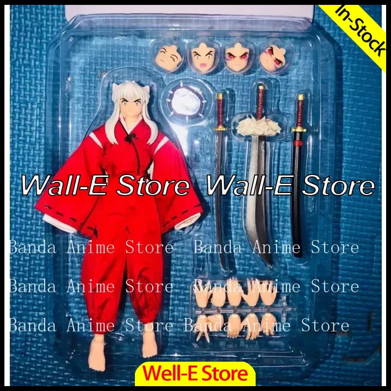 

Dasin/Great Toys/GT Inuyasha 1/12 16cm/6 Inch SHF/S.H.F PVC Action Figure Model Toy Collection Gift In Stock