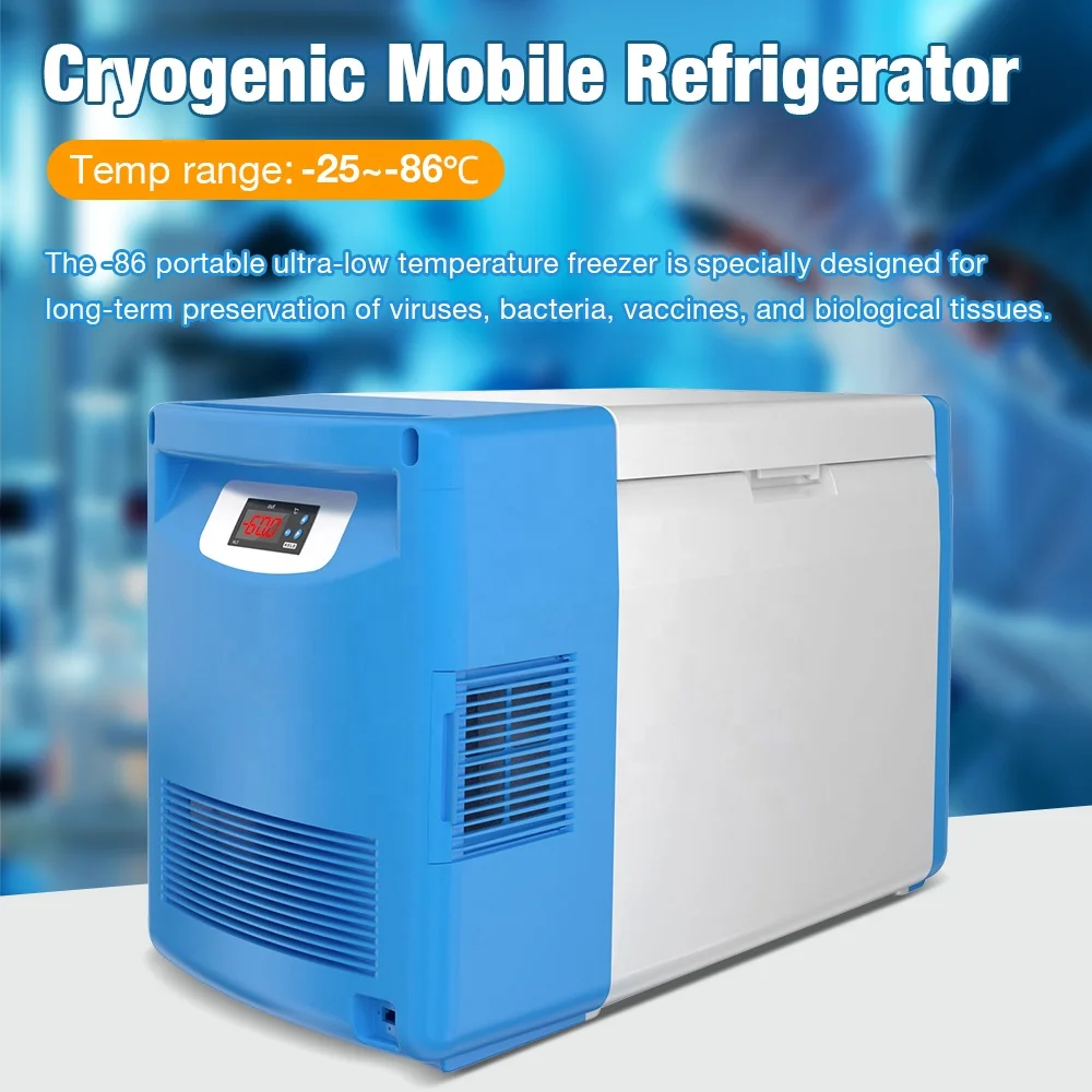 Professional -25°C to -86°C Degrees Mini Portable Laboratory Ultra-low Temperature Freezer Vacine Storage Pharmacy Freezer Lab