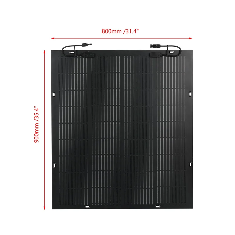 600 W 300 W Solarpanel-Set, 18 V, flexible Solarzelle, Energie-Ladegerät, Solarplatte für Camping, Yacht, Wohnmobil, Auto, Wohnmobil, Boot, Wohnwagen