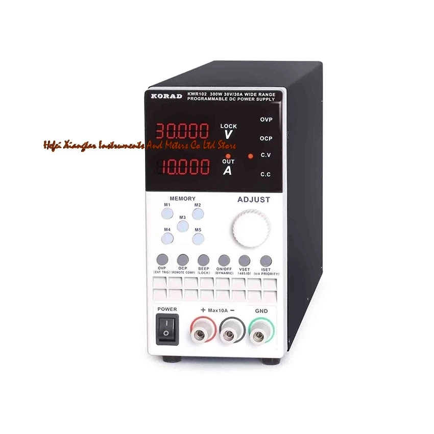 0-30V/0-30A & 0-60V/0-15A,300W 1 mA/1 m A high accuracy resolution Programmable dc power supply KWR102/KWR103