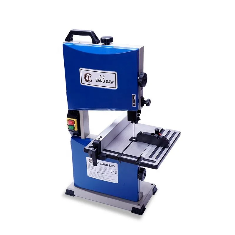 Fixed Electric Band Saw Adjustable Speed Desktop Workshop Tool Precision Cutting Machine Industrial