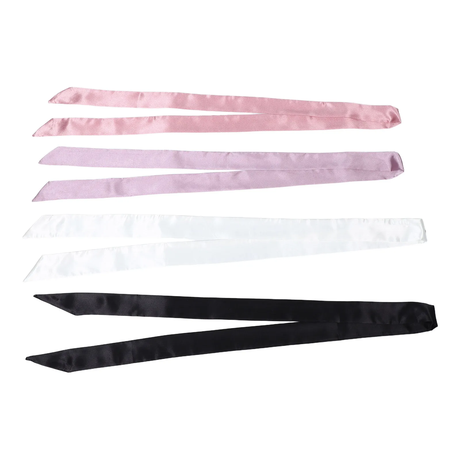 Sostituzione cintura per accappatoio in chiffon da 4 pezzi per donna: lacci per accappatoio morbidi e leggeri, pigiama, kimono, loungewear, spa, uso domestico