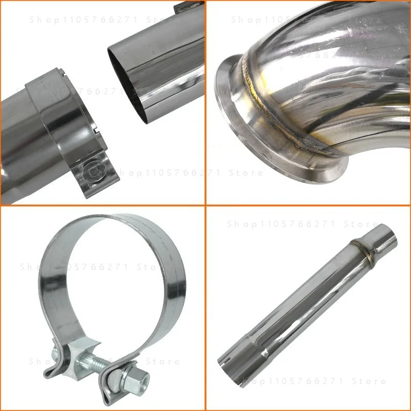 For modified stainless steel exhaust pipe head section Golf MK7MK7.5GTI GLI A3 1.8T 2.0T
