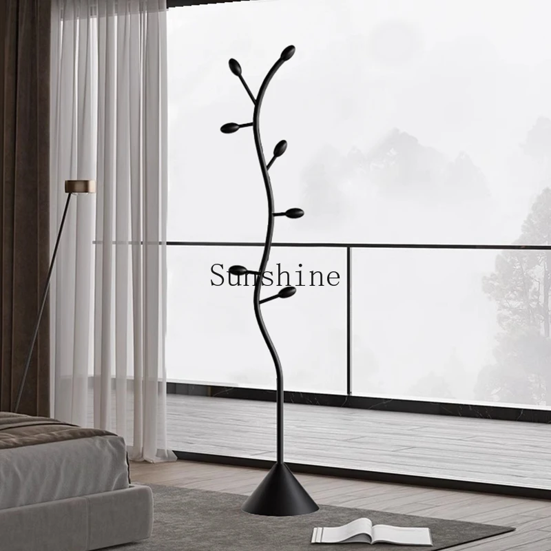 Floor-to-ceiling household simple living room light luxury clothes rack