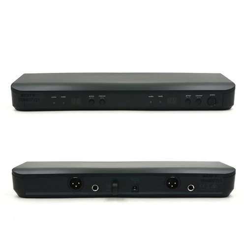 Imagen 2 del producto Sistema con micrófono inalámbrico Digital UHF BLX288 con transmisor supercardioide de mano Dual para Karaoke en vivo ﻿ Performane