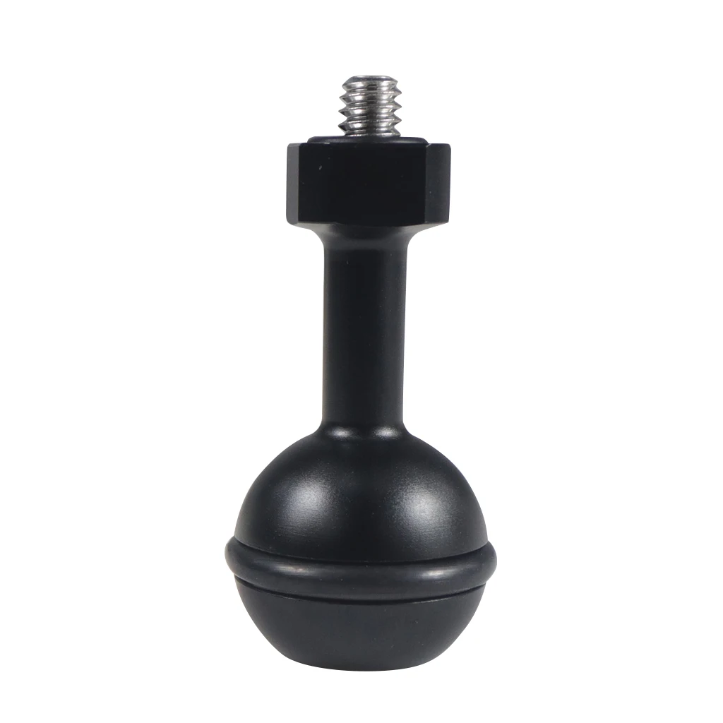 1-Zoll-Kugelkopf-Montageadapter auf 1/4 M5-Schraube für GoPro 13 für DJI Osmo360 Kamera zum Tauchen, Fülllicht-Armfach – Detail 40