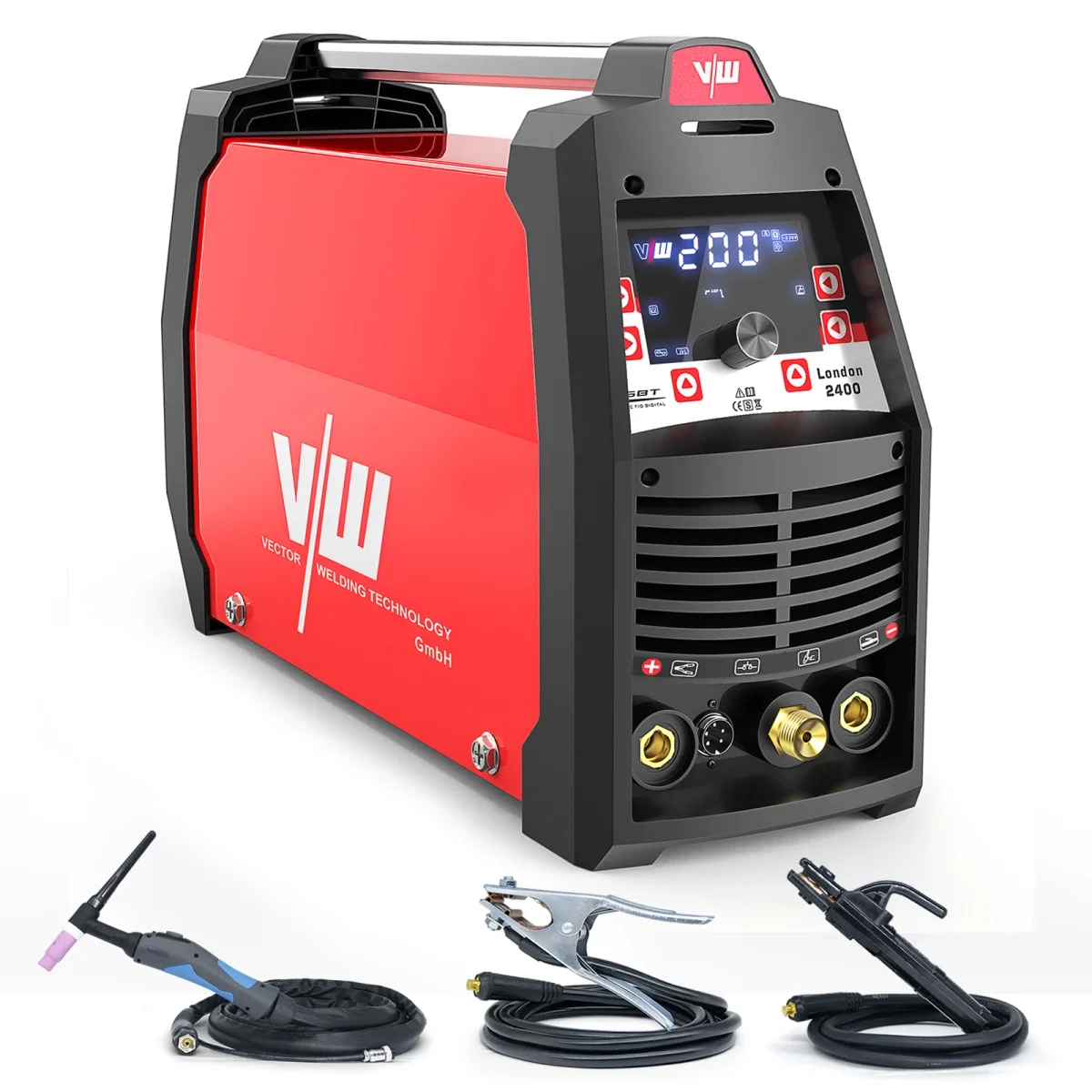 STAHLWERK TIG200P 200A DC AC Digital Display TIG Welding Machine 220V Aluminum Welder with 3mm Max HF Start New Arc Welders