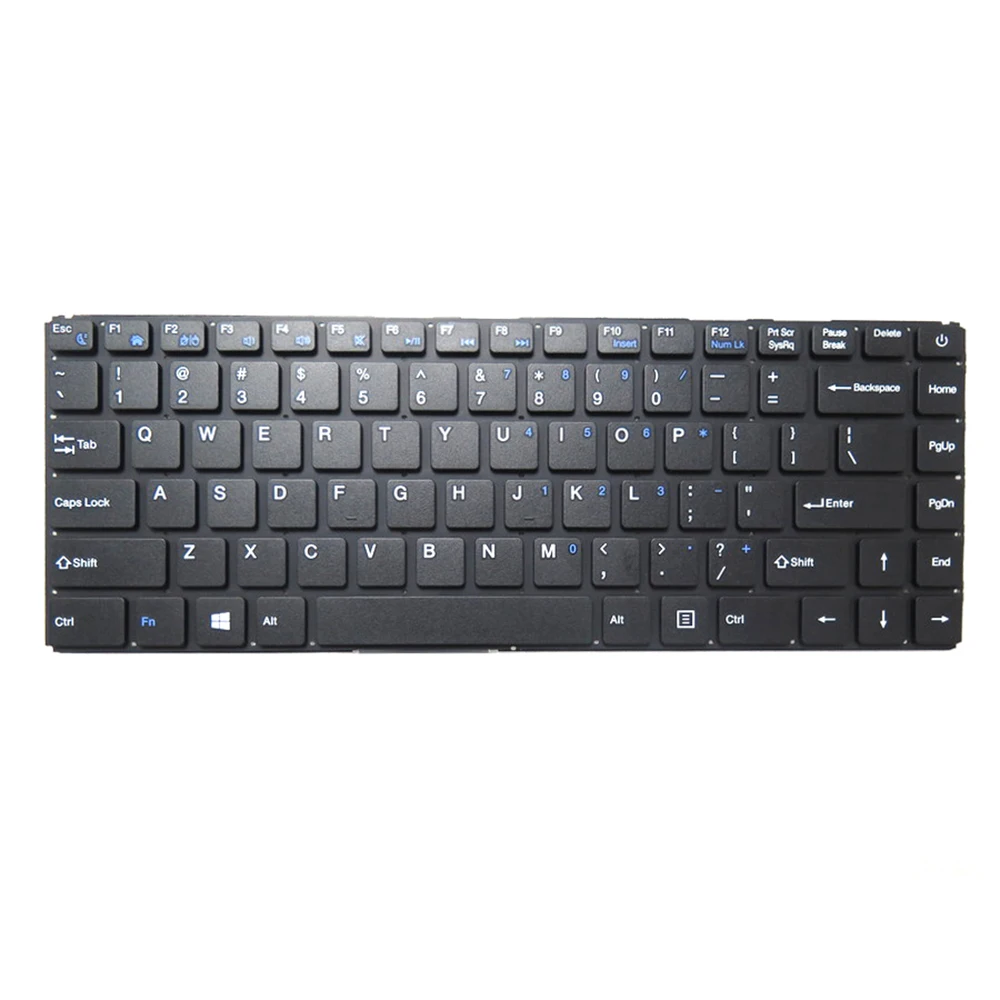 Replacement Laptop Keyboard For Primux For ioxbook F14 1405F 1406F English US Black Without Frame New