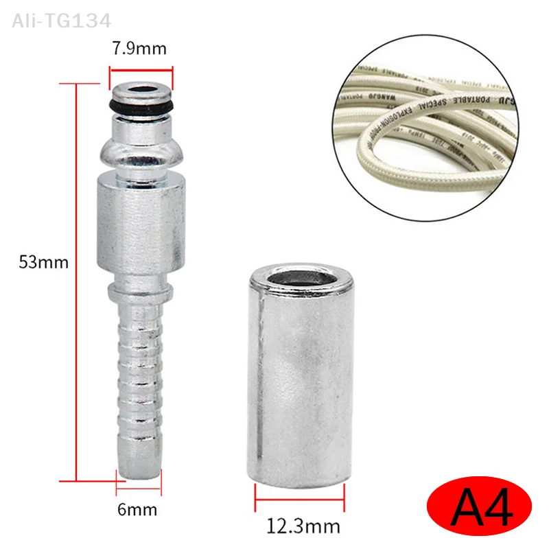 【SWJ】1Set High Pressure Washer Hose Fitting Connector for Karcher AR Repairing Adaptor With Socket
