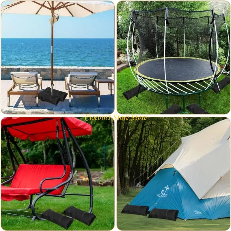 A3PC Reusable Polyester Flood Control Sandbags Compact Storage Emergency Weather Defense Solution