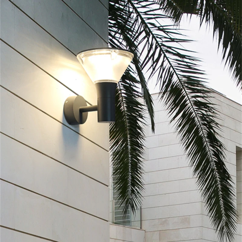 

Villa courtyard wall lamp Outdoor door front lamp Exterior wall Terrace Garden wall Modern simplicity